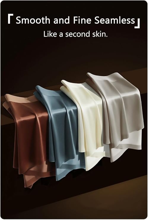 Silky Satin Seamless Boxers