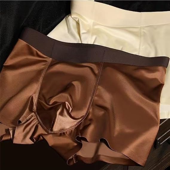 Satin Silk Boxer Briefs