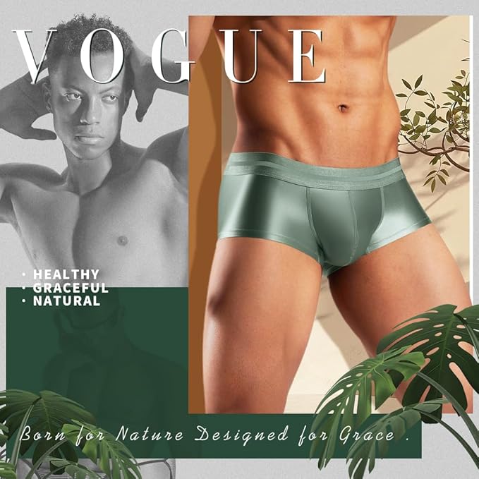 Men's Ice Silk Boxer Briefs