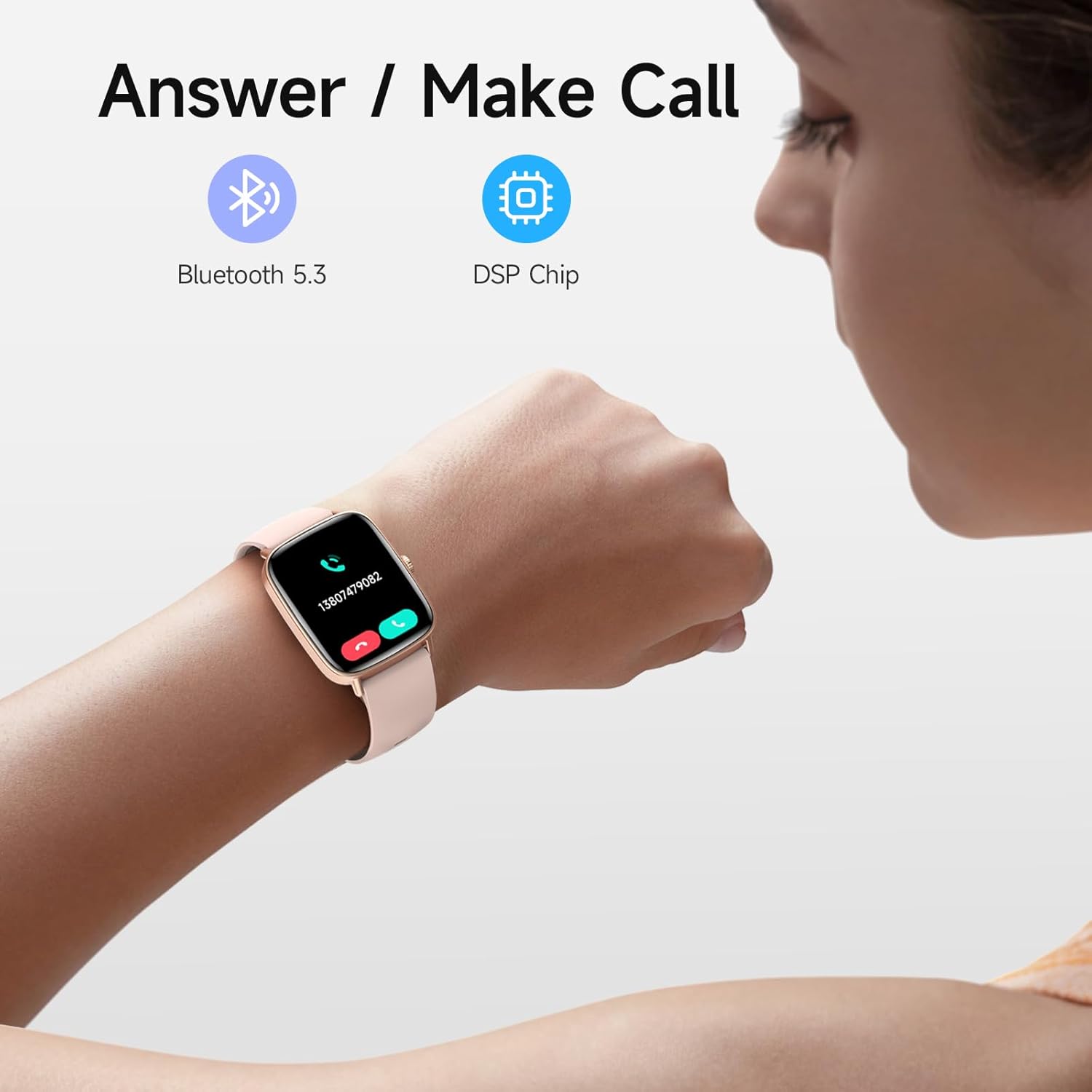 Smart Watch for Men Women (Model : D31200)
