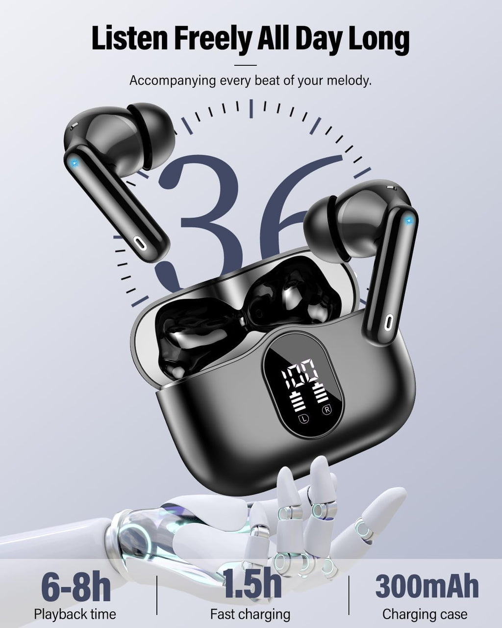 Wireless Earbuds (Model : HX002)