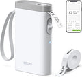 Label Maker Machine with Tape, P21 Bluetooth Label Printer, Wireless Mini Label Makers with Multiple Templates for School Office Home, White