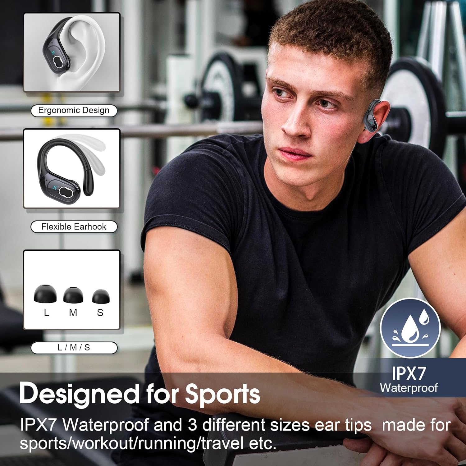 Wireless Earbuds (Model : J1X0)