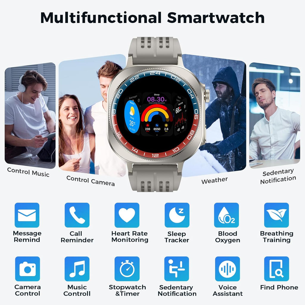 Fitness Smartwatch for Men & Women (Model : G780)