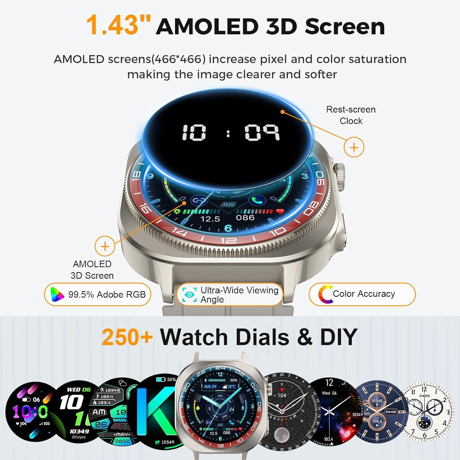 Fitness Smartwatch for Men & Women (Model : G780)