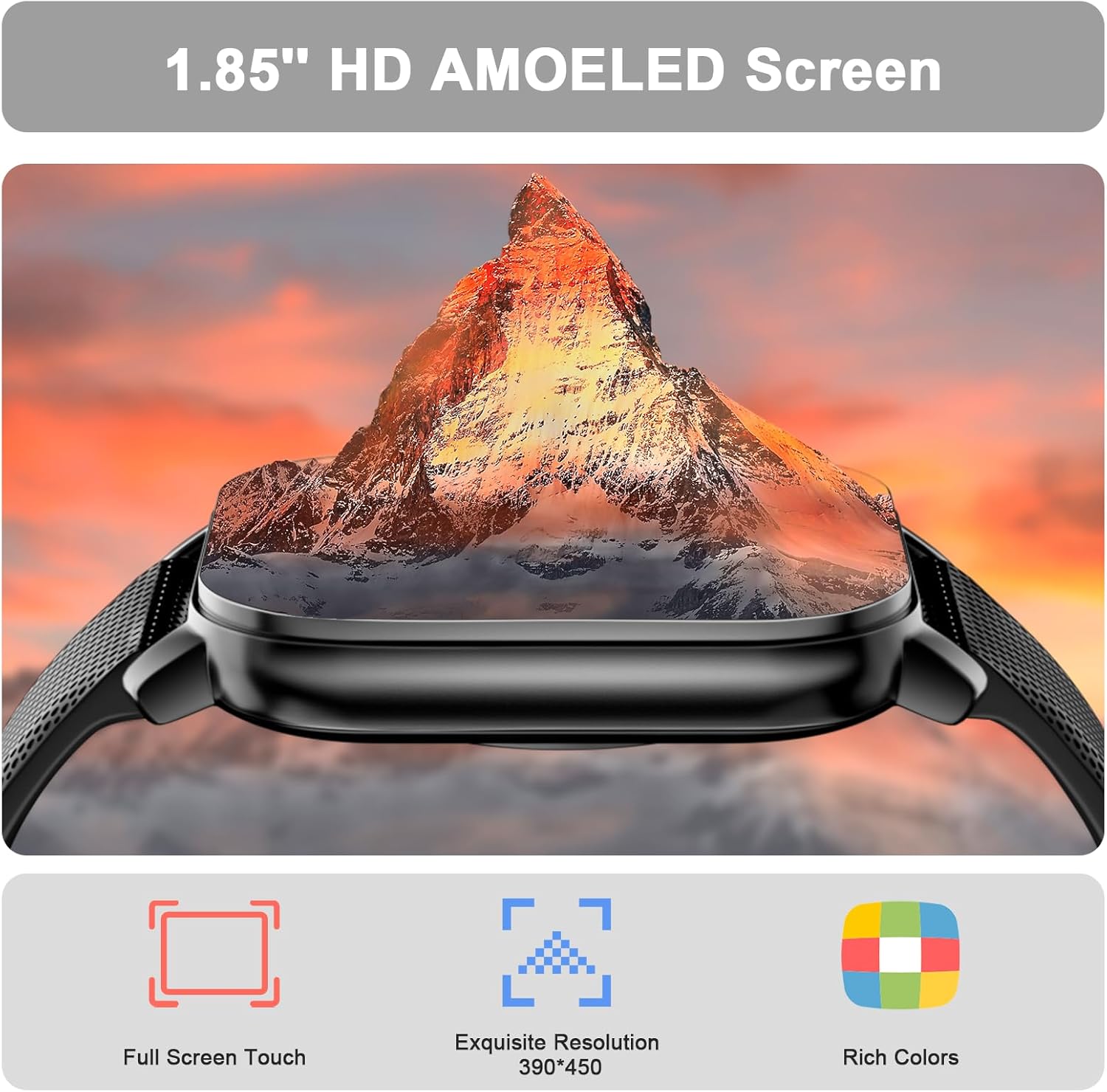 Smart Watch for Men & Women Model : B8200)