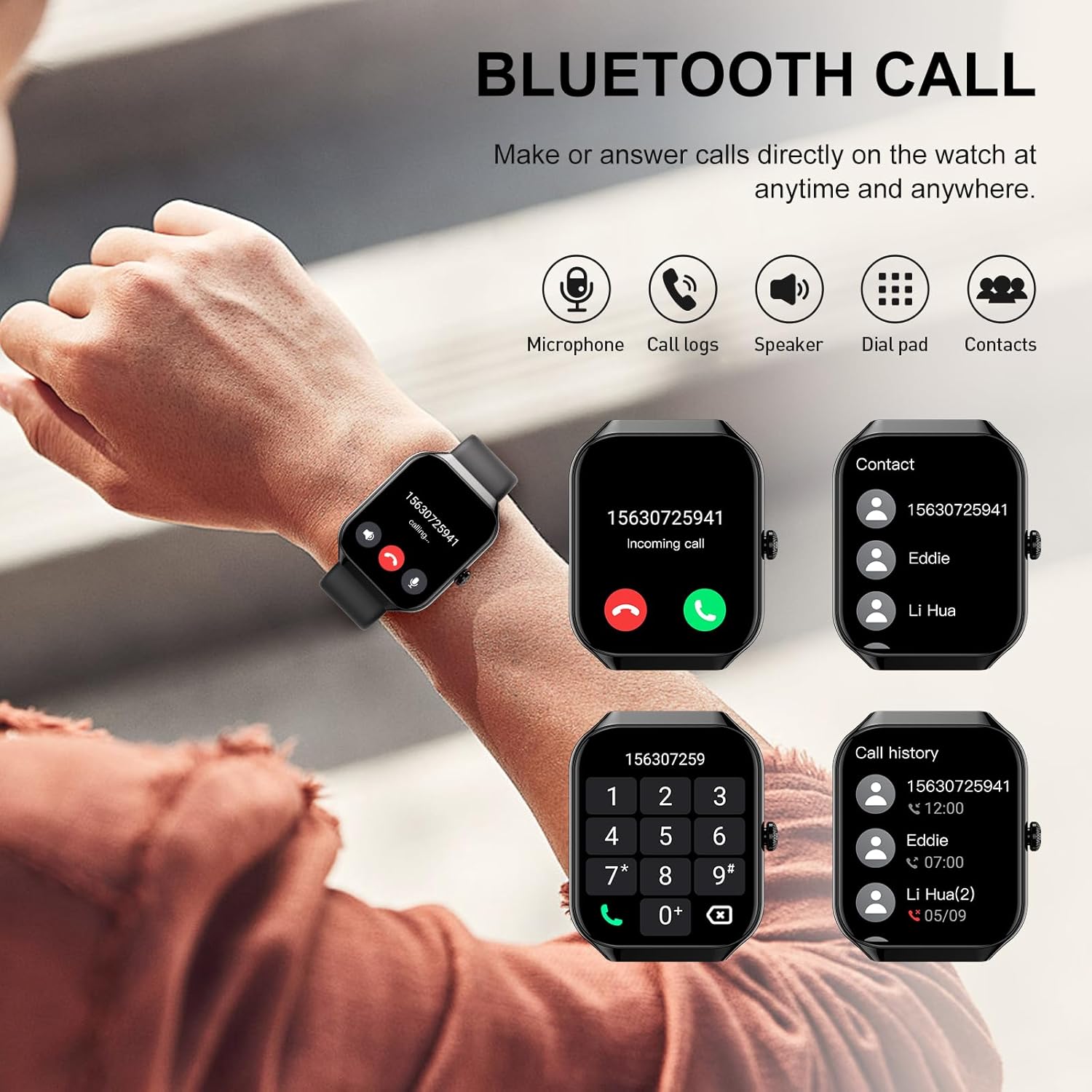 Smart Watch for Men (Model : E200)