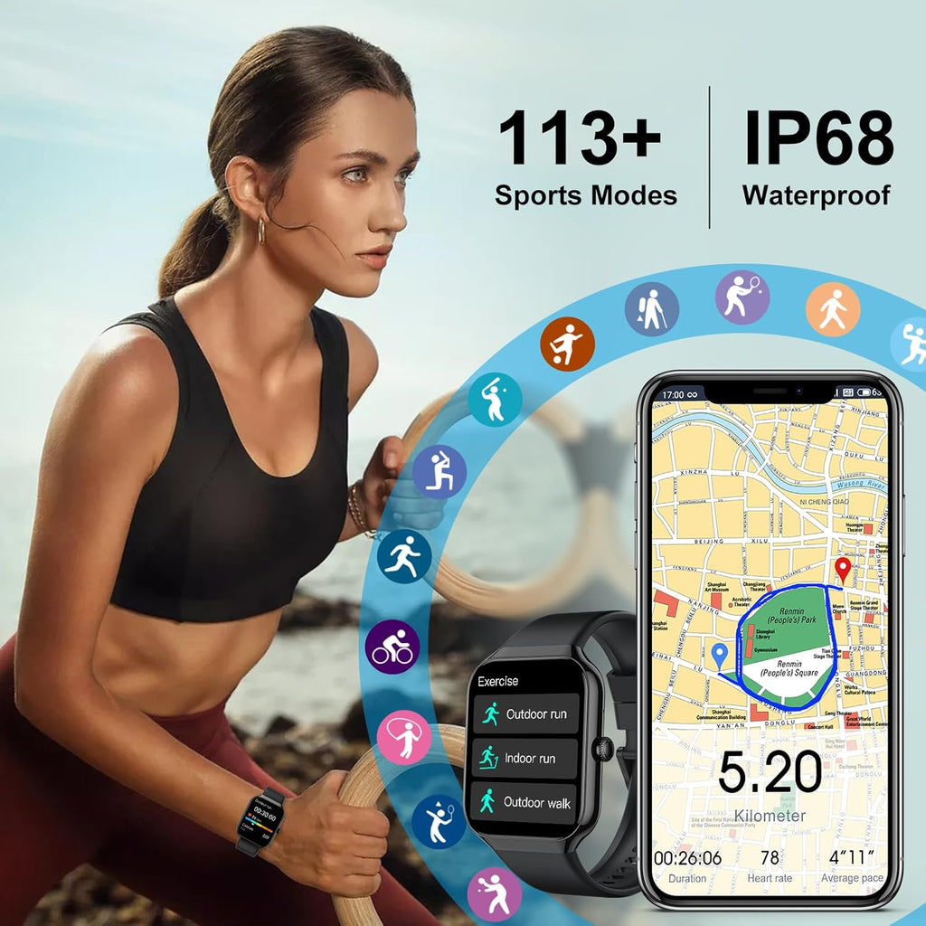 Smart Watch for Men (Model : E200)