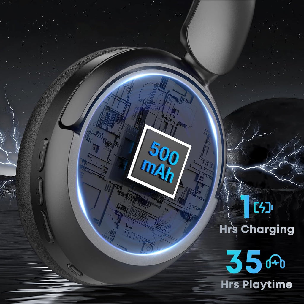 Wireless Over-Ear Bluetooth Headphones (Model : FD7800)