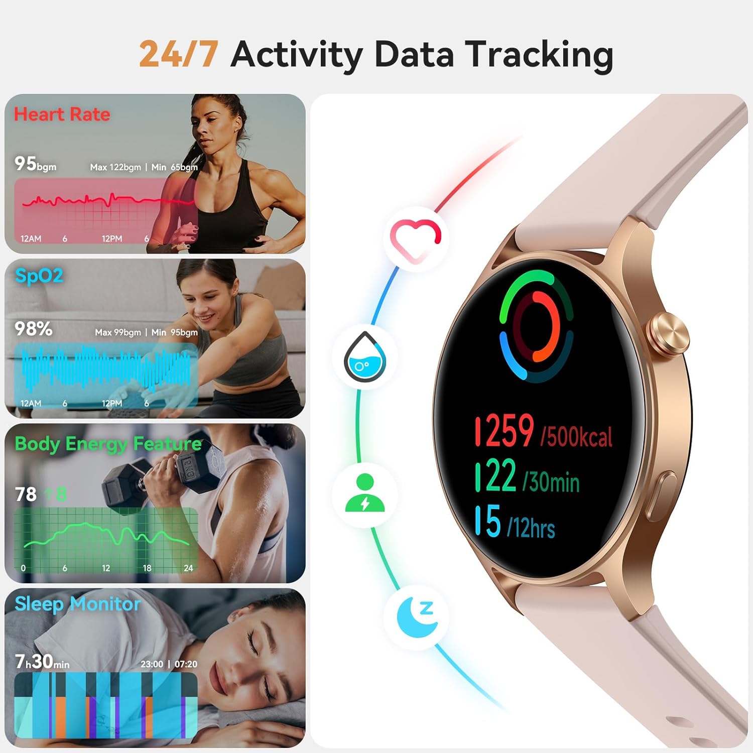 Smart Watch for Women (Model : F5501)