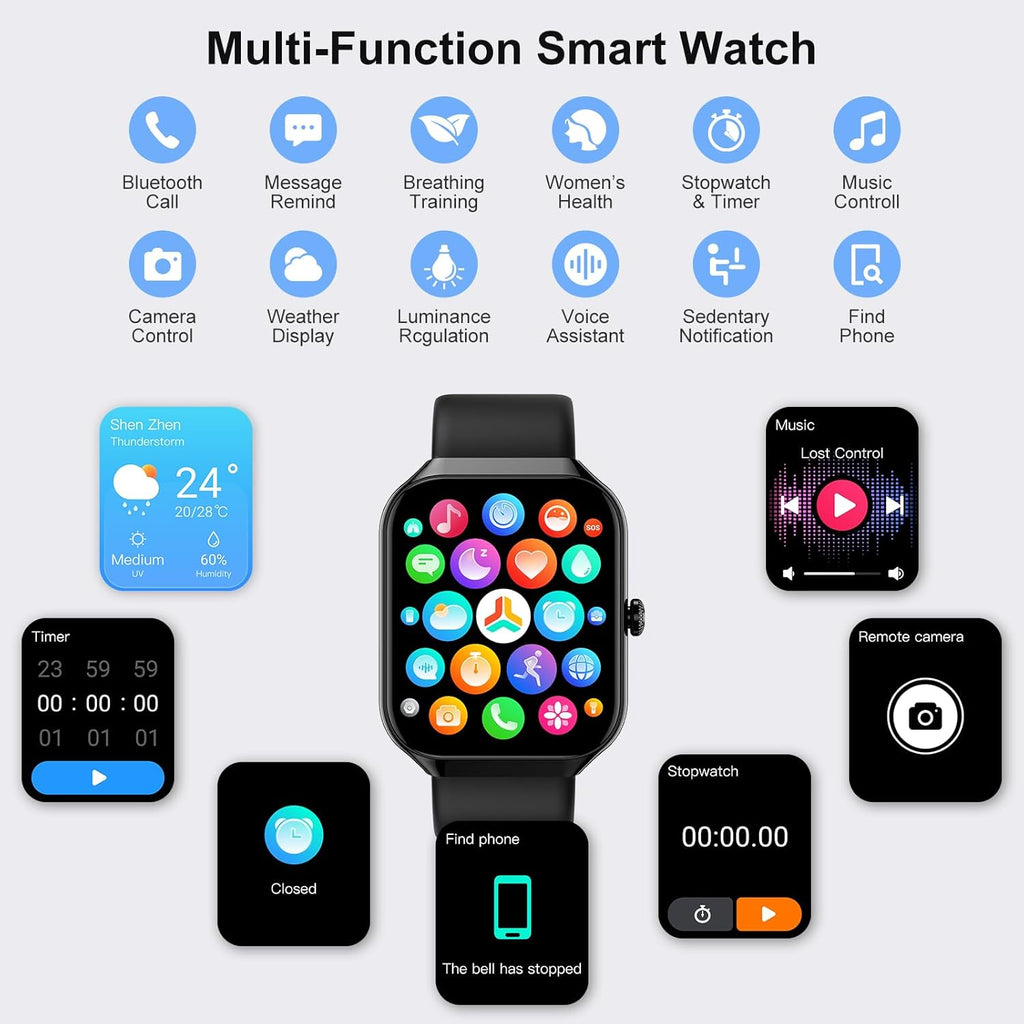 Smart Watch for Men (Model : E200)