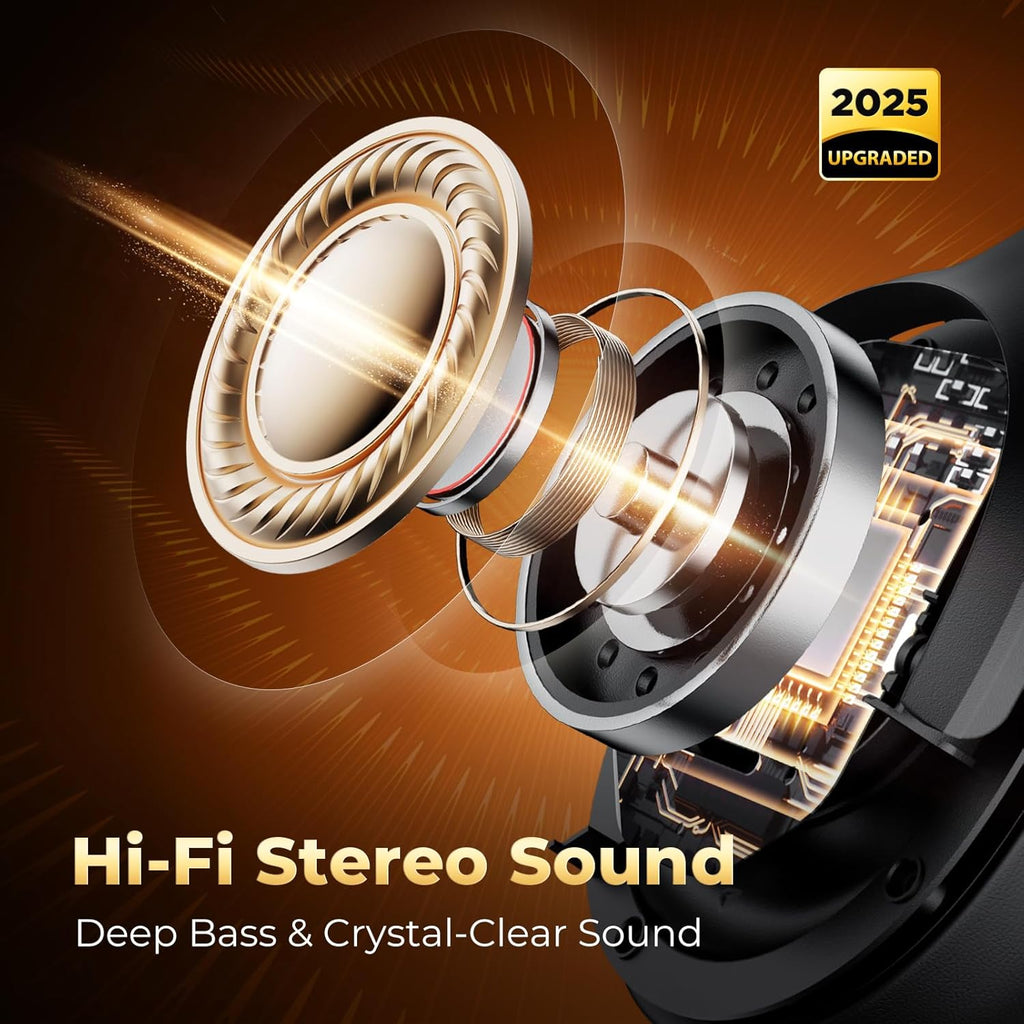 Wireless Over-Ear Bluetooth Headphones (Model : I91000)