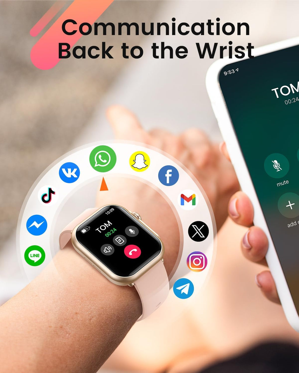 Smart Watch for Women (Model : A3500)