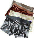 Silky Satin Seamless Boxers
