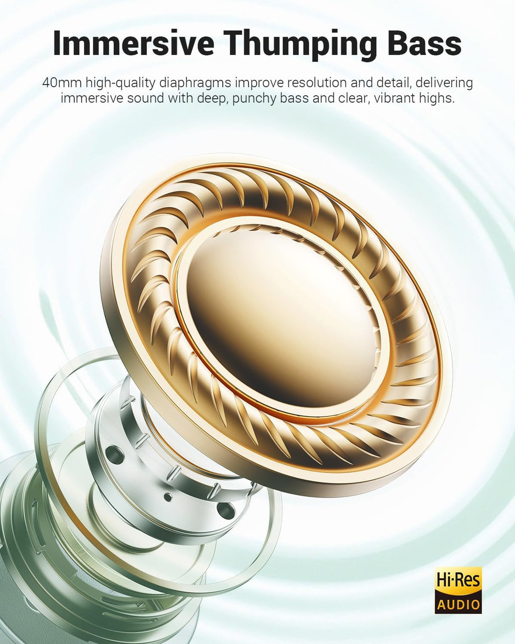 Wireless Over-Ear Bluetooth Headphones (Model : A1002)