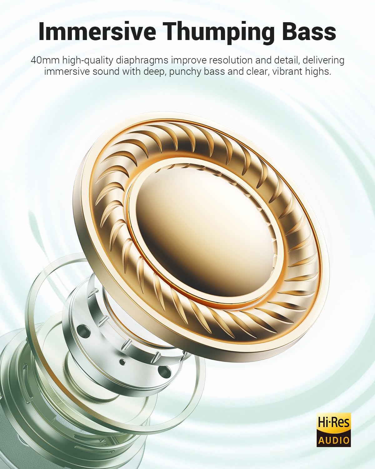 Wireless Over-Ear Bluetooth Headphones (Model : A1002)