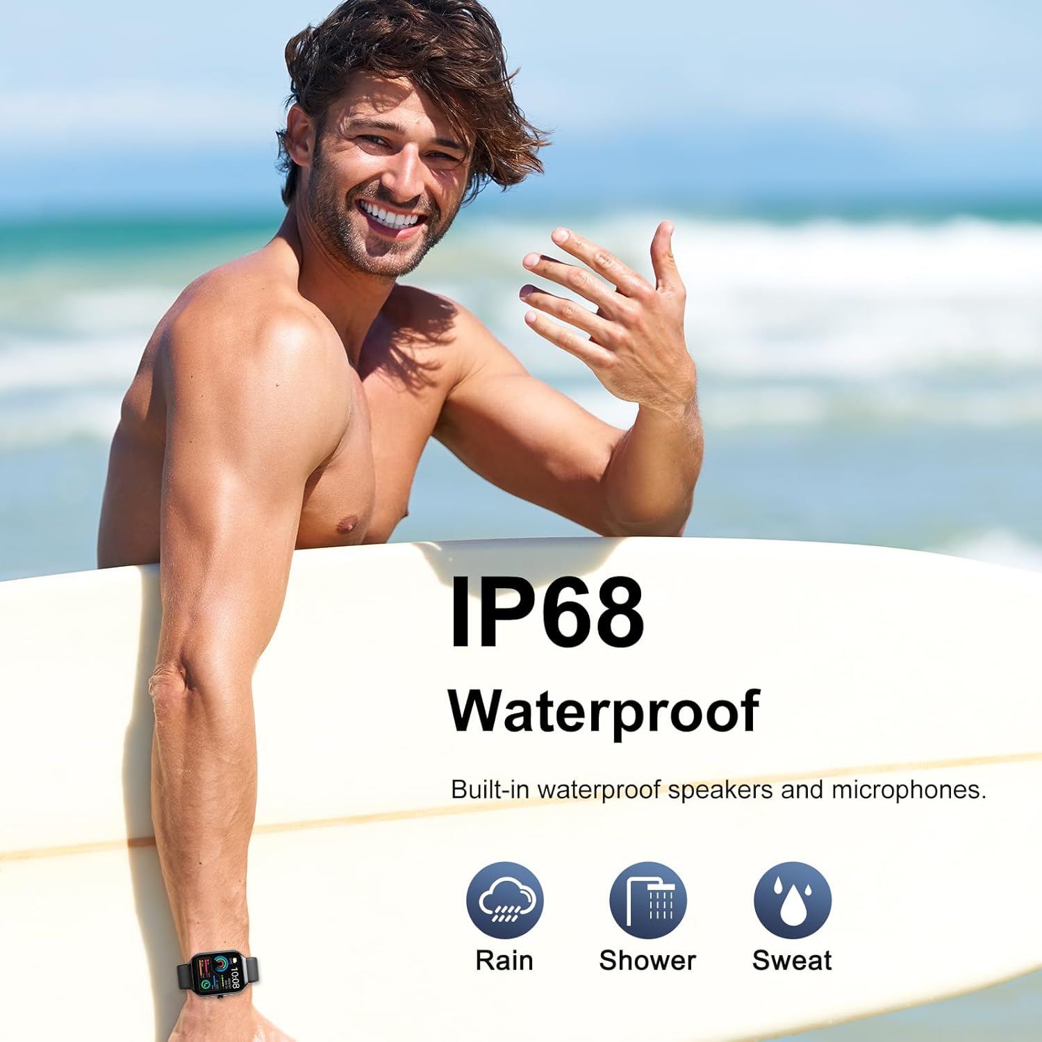 Smart Watch for Men (Model : E200)
