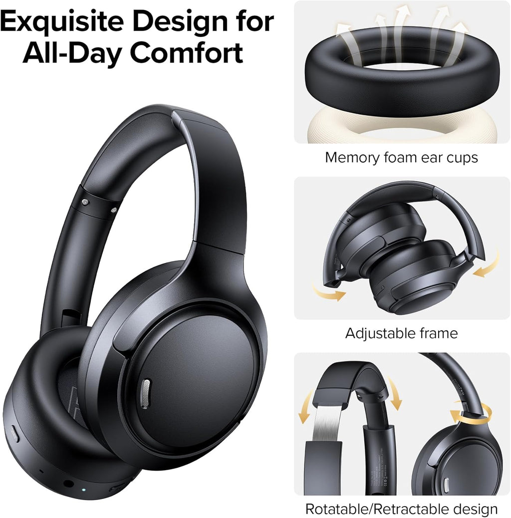 Wireless Over-Ear Bluetooth Headphones (Model : GX7000)