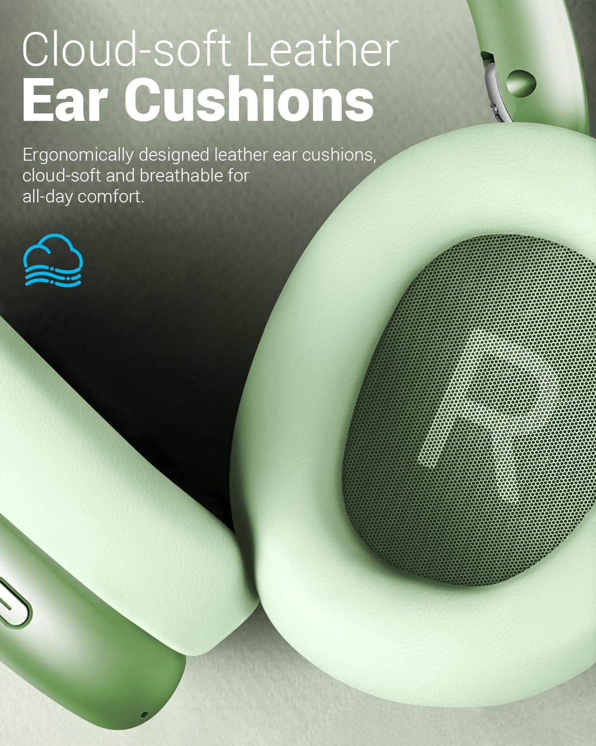 Wireless Over-Ear Bluetooth Headphones (Model : A1002)