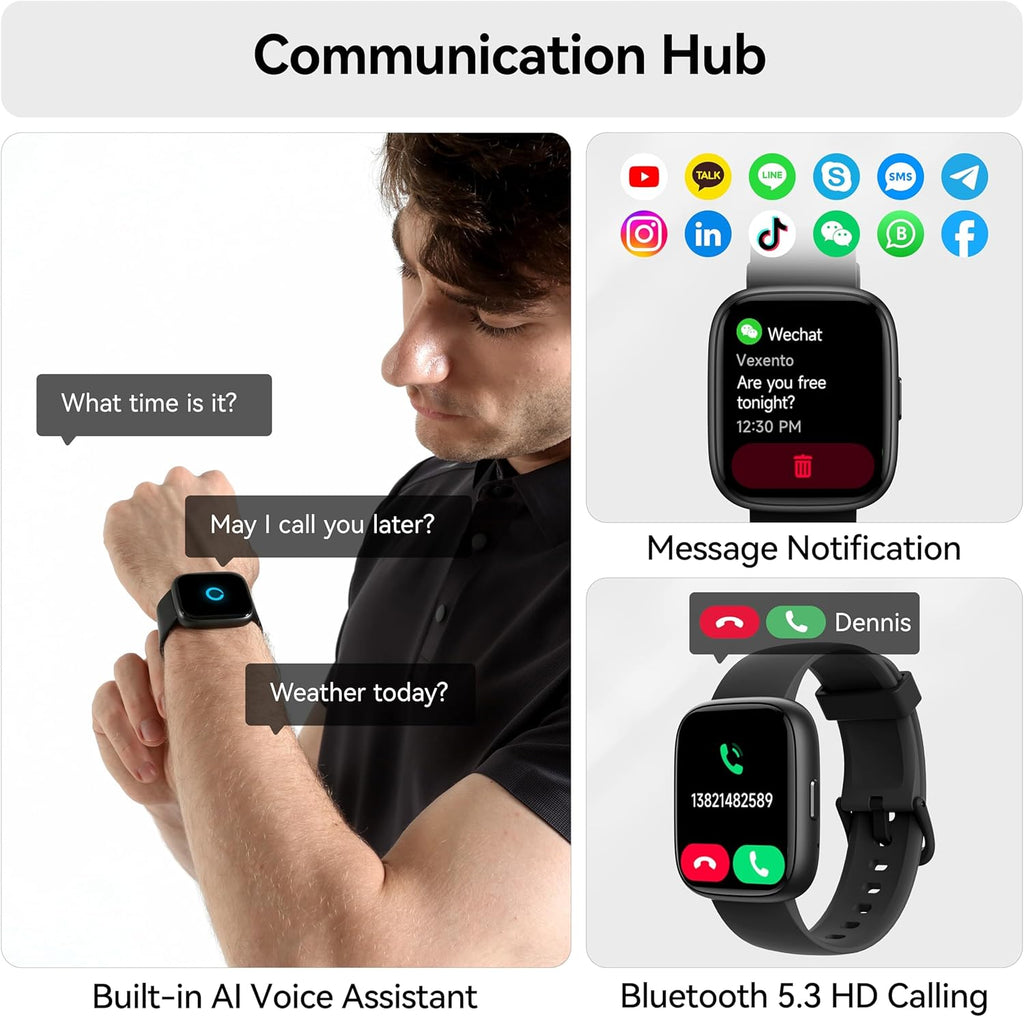 Smart Watch with Alexa Built-in (Model : I96700)
