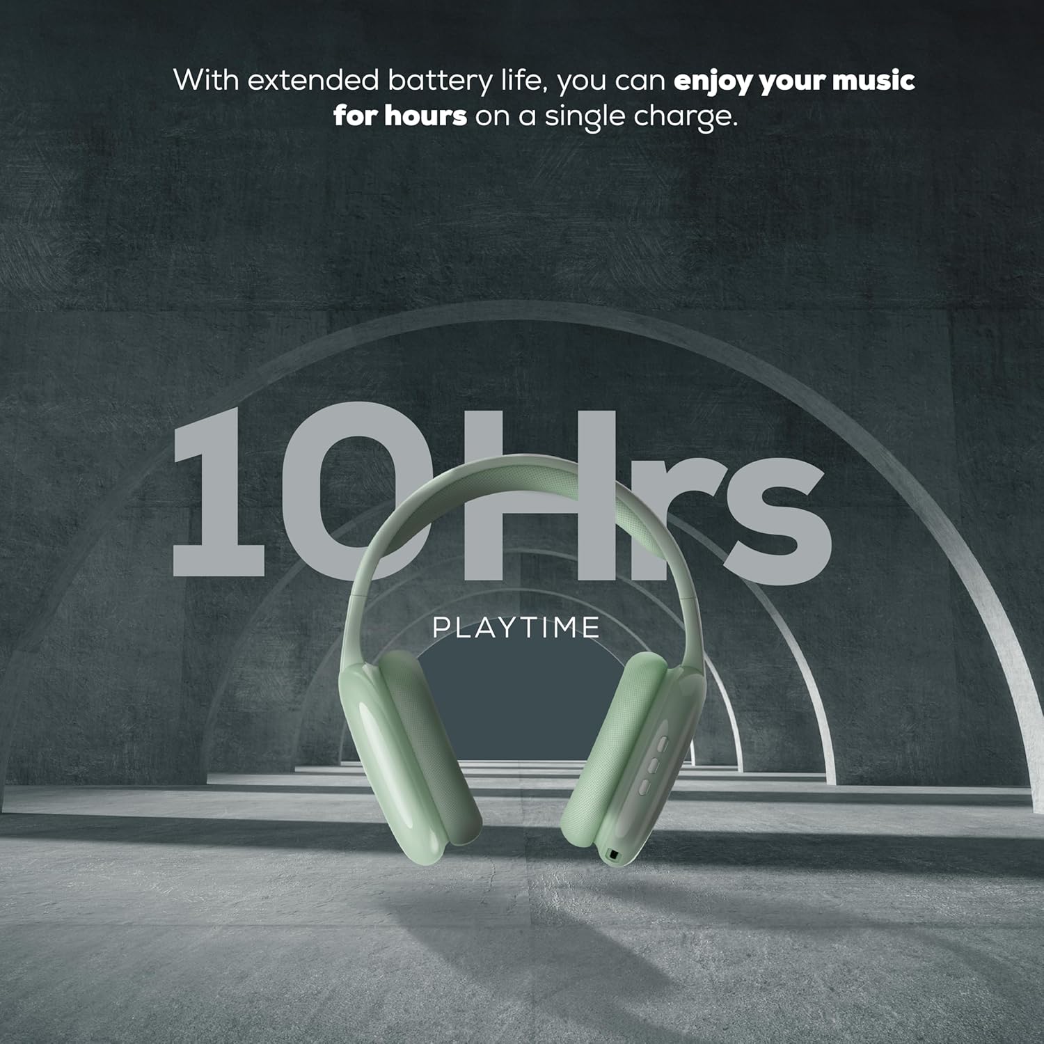 Wireless Over-Ear Bluetooth Headphones (Model : C9D3001)