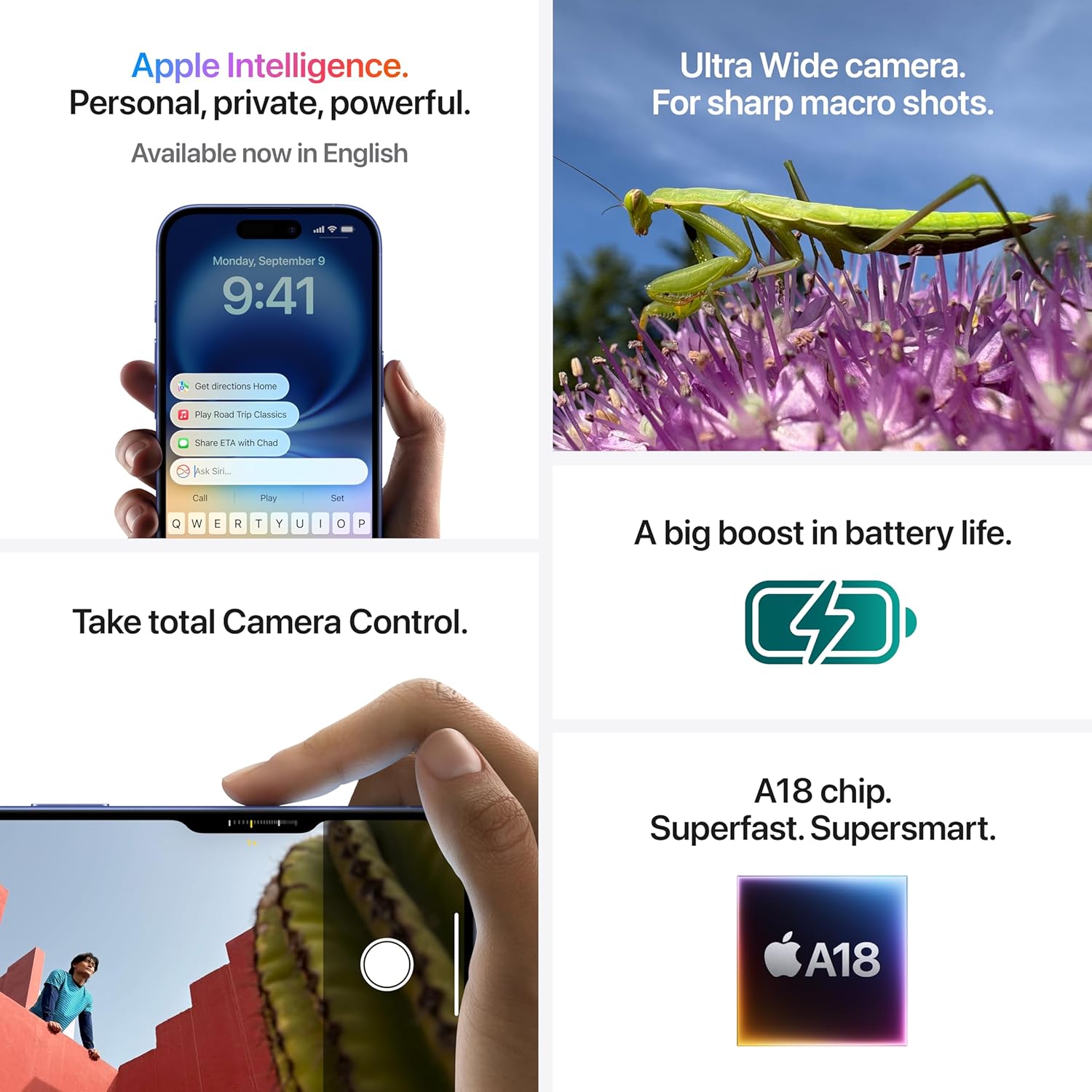 iPhone 16 Plus (128 GB) - White