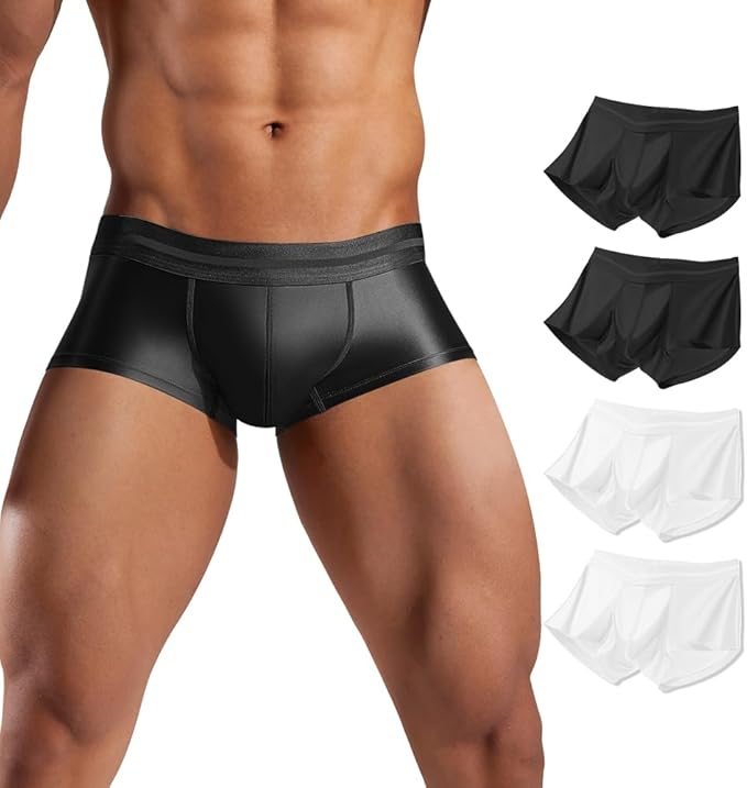 Men's Ice Silk Boxer Briefs