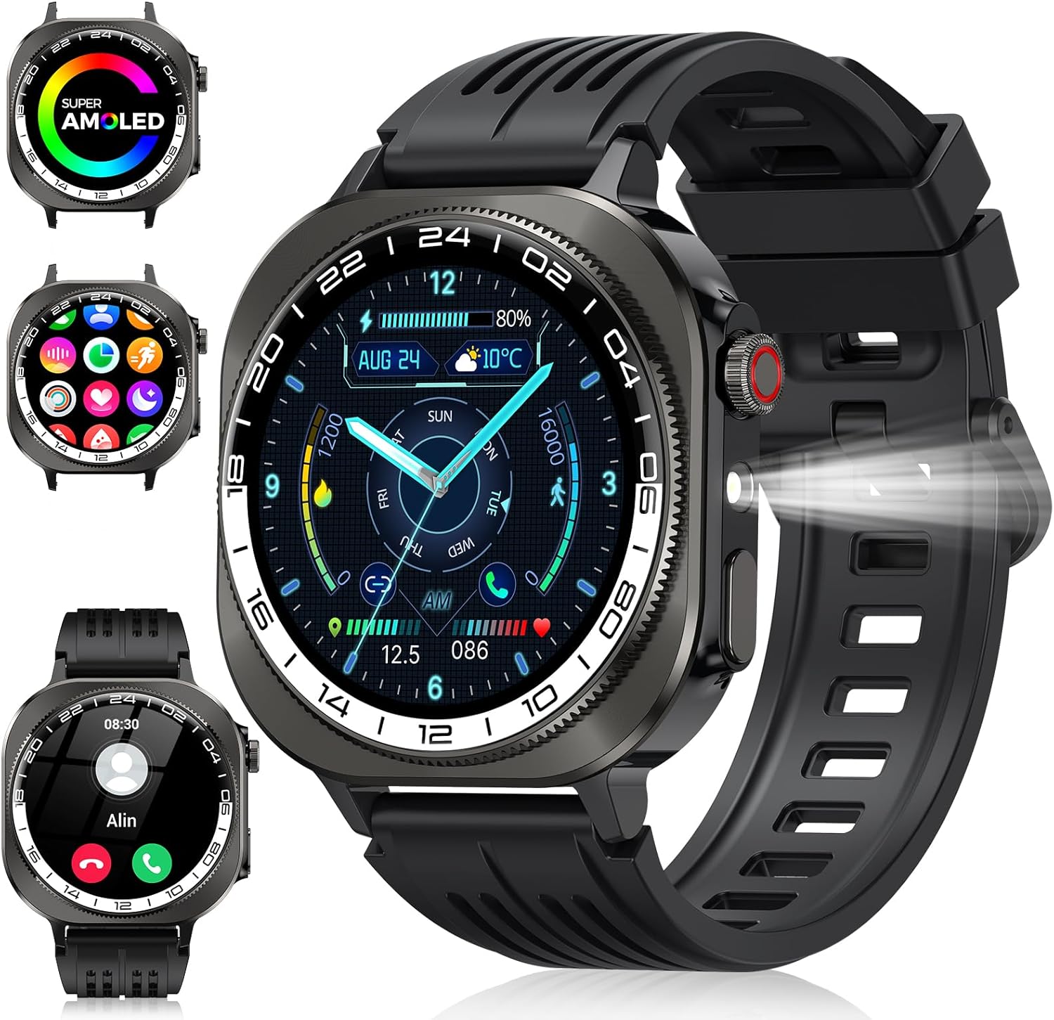 Fitness Smartwatch for Men & Women (Model : G780)