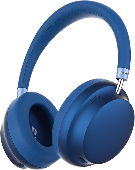 Bluetooth Headphones - Over The Ear, Active Noise Cancelling Wireless Headphones + Awareness Mode, Bluetooth Headset with Mic, 50 Hours of Battery Life
