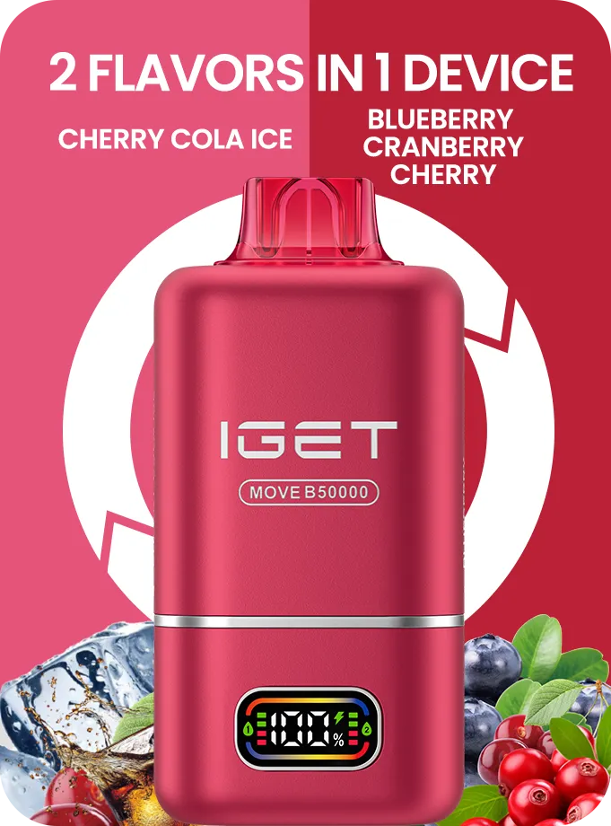 IGET - Move (Dual Flavour) (50000 Puffs)