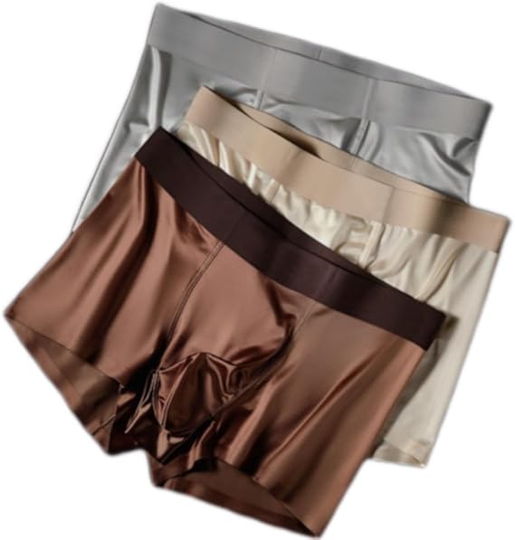 Satin Silk Boxer Briefs