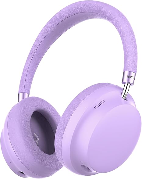 Bluetooth Headphones - Over The Ear, Active Noise Cancelling Wireless Headphones + Awareness Mode, Bluetooth Headset with Mic, 50 Hours of Battery Life