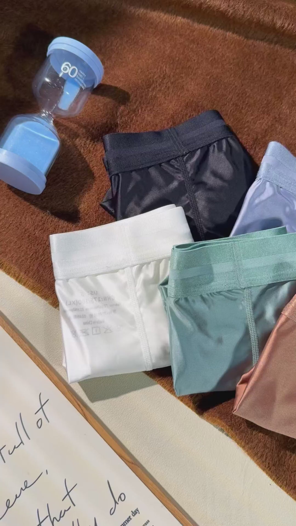 Men's Ice Silk Boxer Briefs